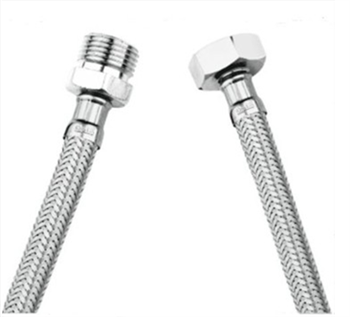 80 cm 1/2" 1/2" NİPELLİ ÇELİK SU FLEXİ